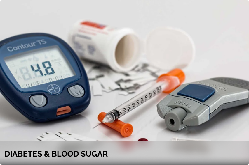 Machines and instruments used for measuring diabetes and blood sugar levels